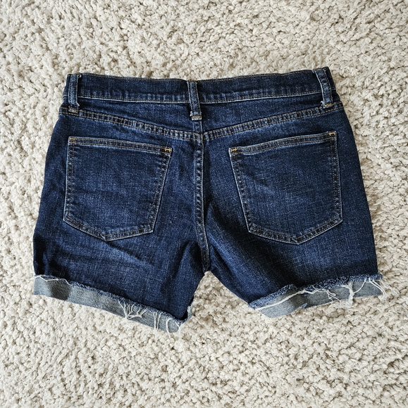 Cuffed Denim Shorts size 27. - Picture 3 of 4